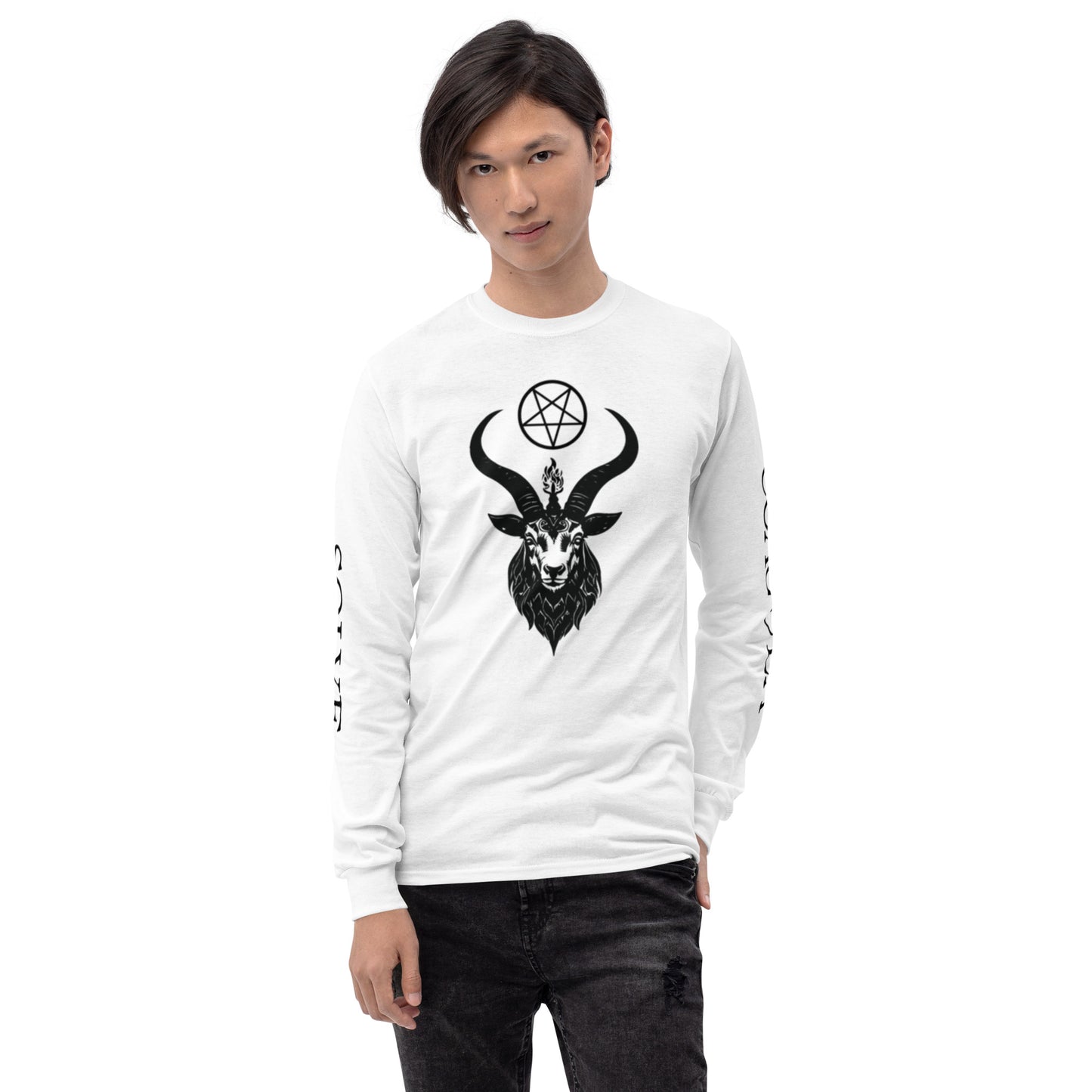 Men’s Long Sleeve Baphomet Shirt