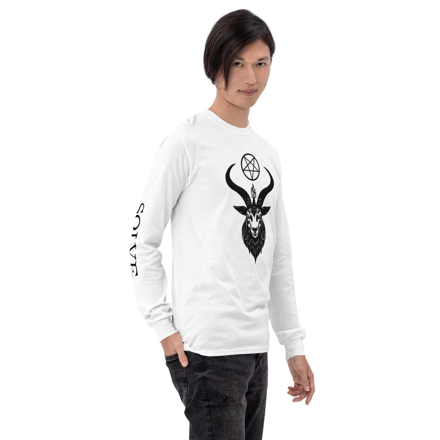 Men’s Long Sleeve Baphomet Shirt