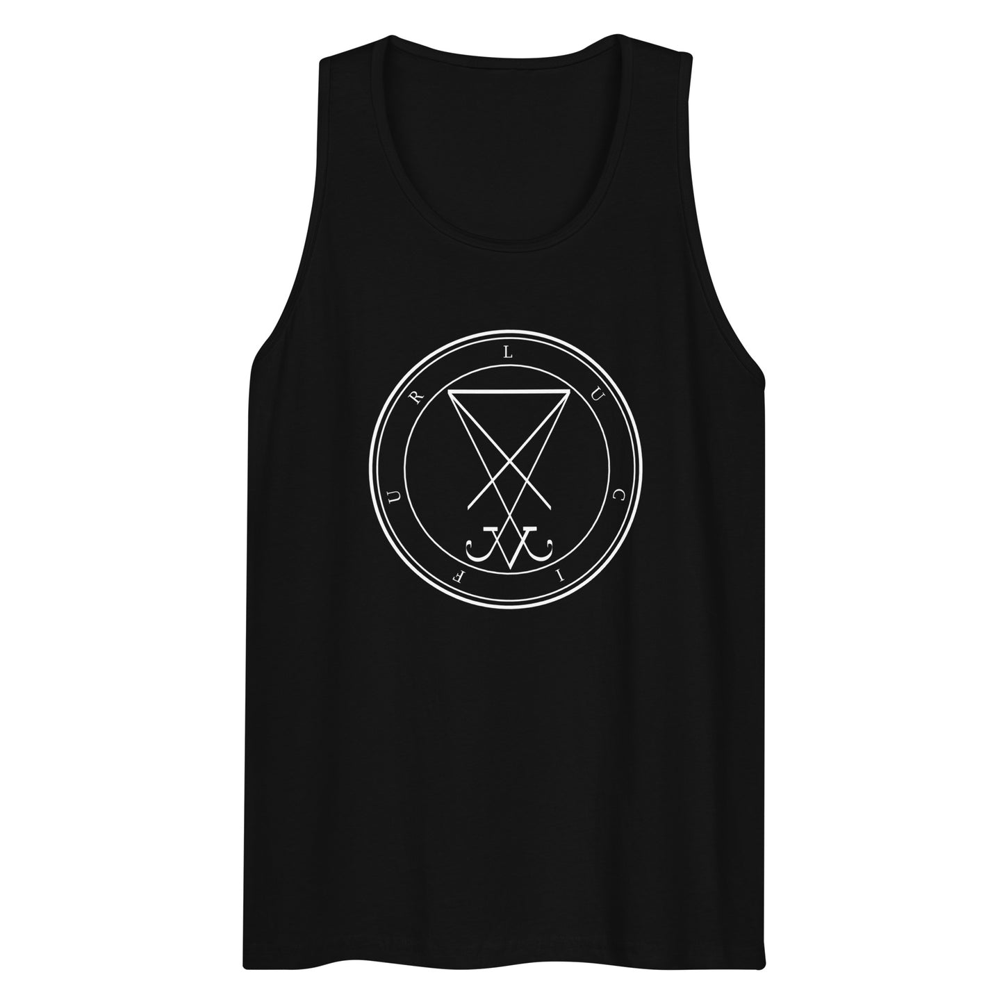 Men’s premium Lucifer tank top