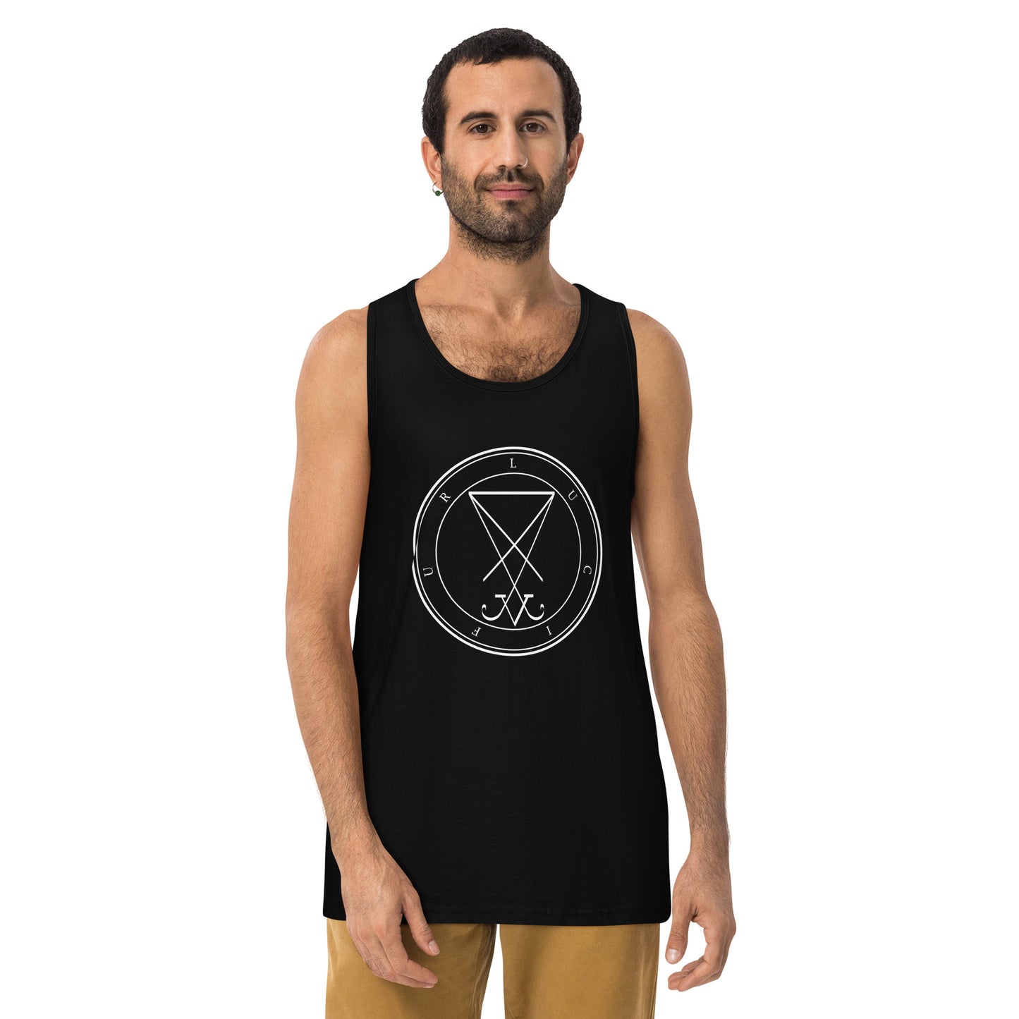 Men’s premium Lucifer tank top