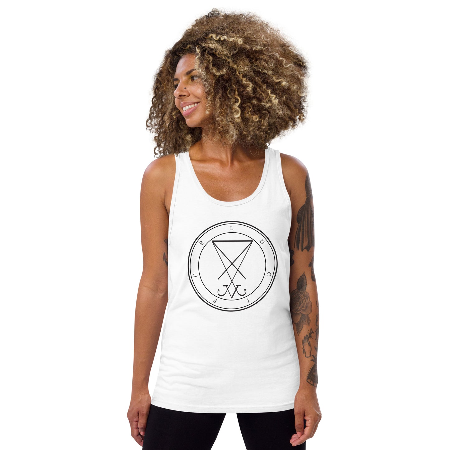 Unisex Lucifer Tank Top