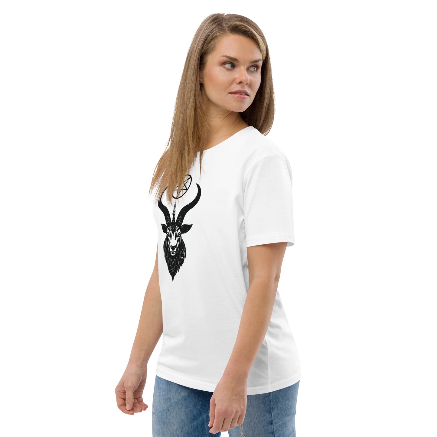 Unisex organic cotton Baphomet t-shirt