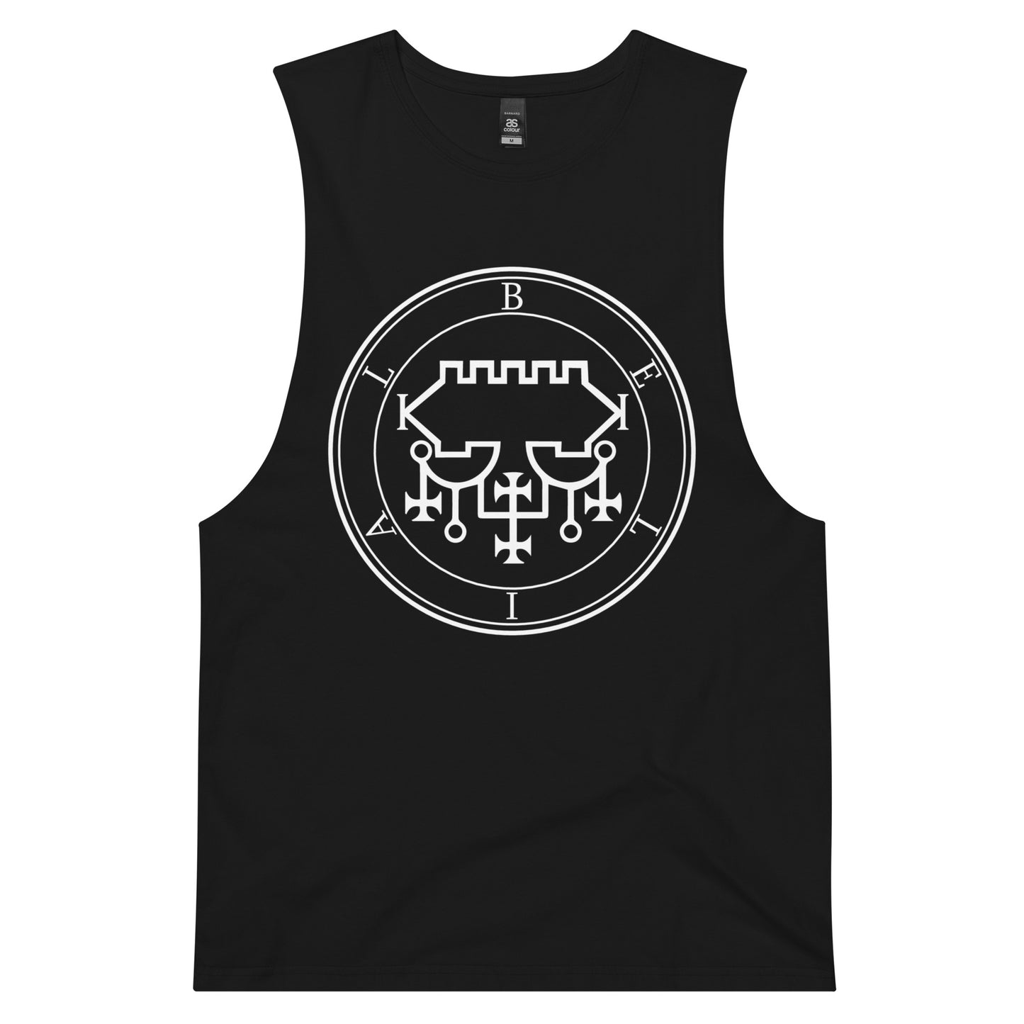 Belial drop arm tank top