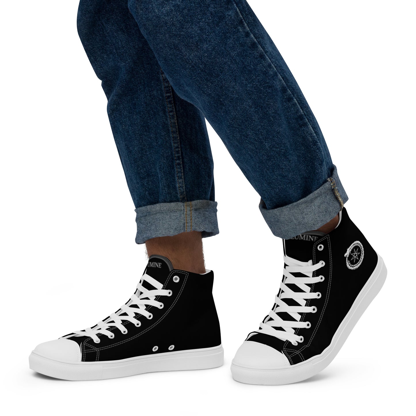 Men’s Illumine high top canvas shoes