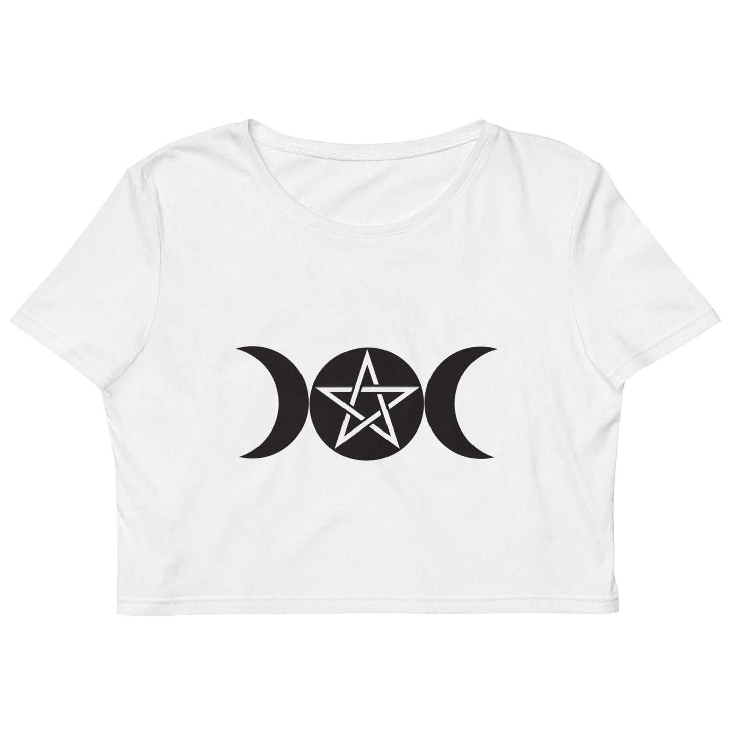 Organic Hecate Pentagram Crop Top