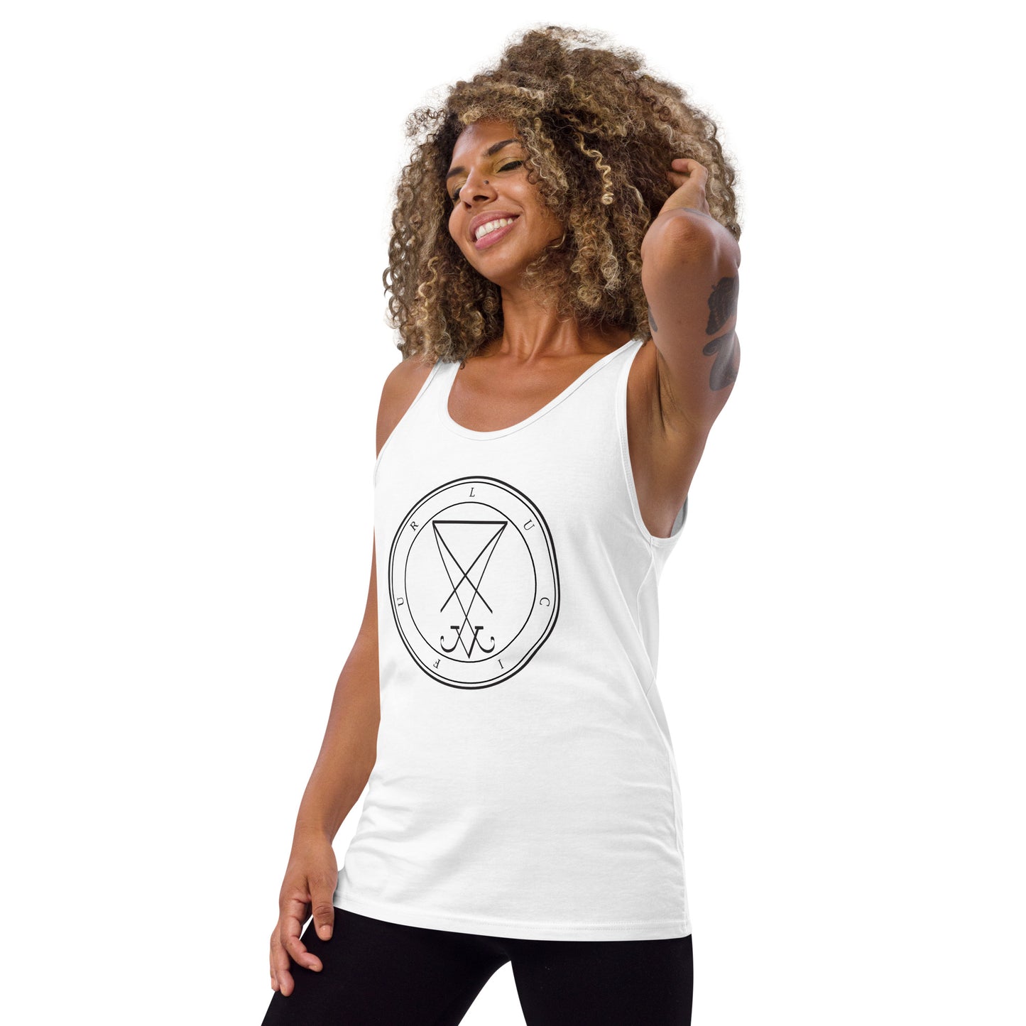 Unisex Lucifer Tank Top